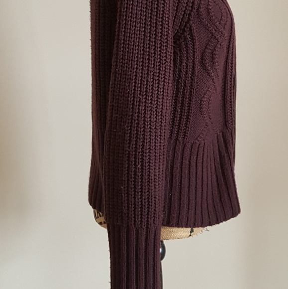 Sonoma Cardigan Sweater - Maroon/Wine - Picture 5 of 7